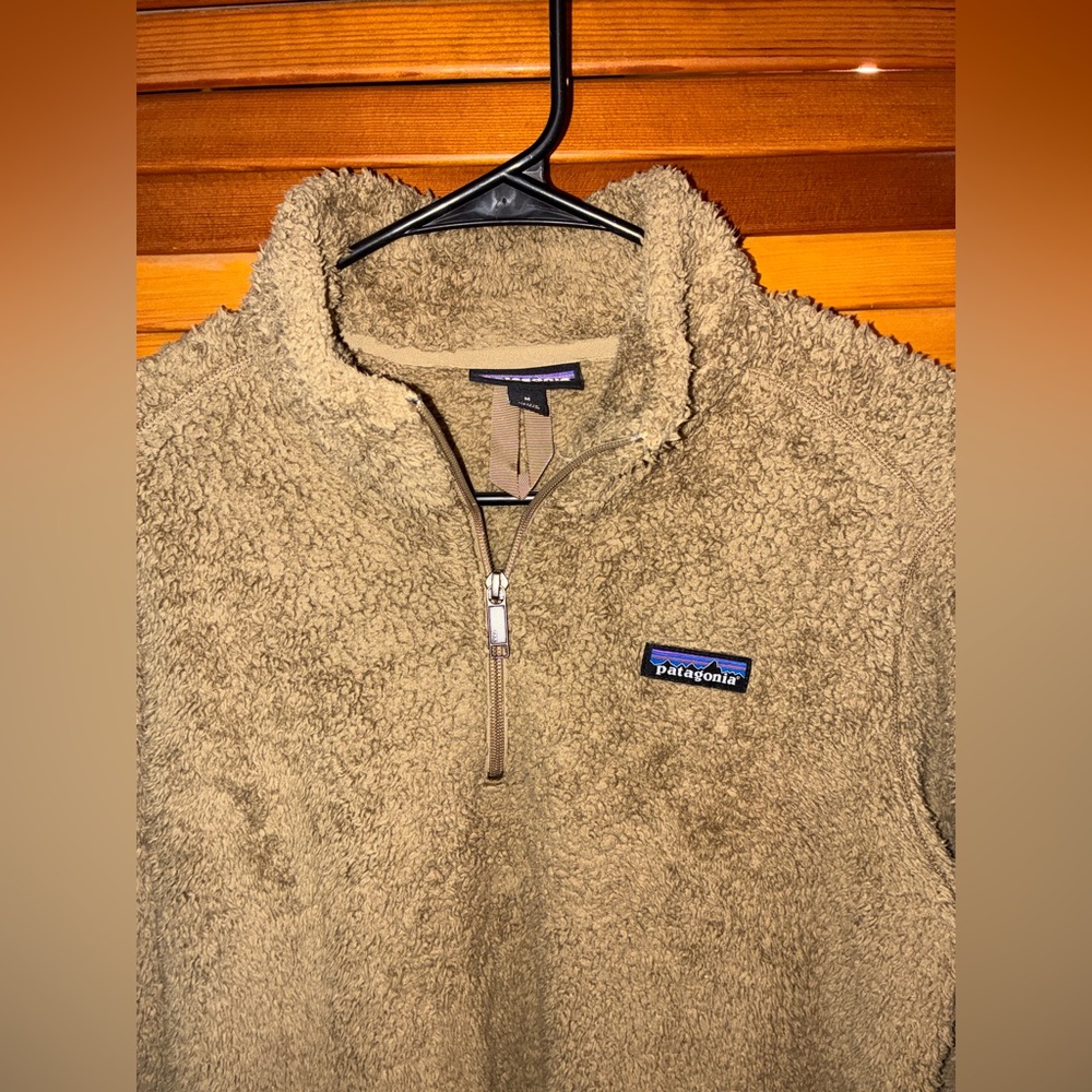 Patagonia Los Gatos Quarter Zip Sherpa - womens size medium - Picture 3 of 6